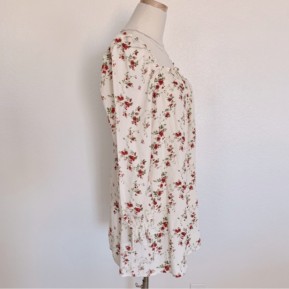 Reformation Hudsen Dress in Annaliese Mini Floral Vines Print - Picture 6 of 16